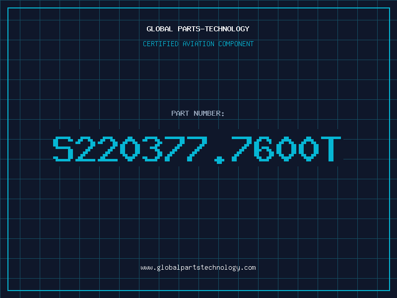 Aviation Part S220377.7600T