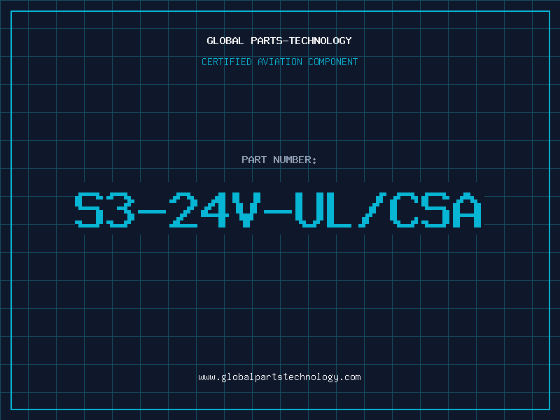 Aviation Part S3-24V-UL/CSA