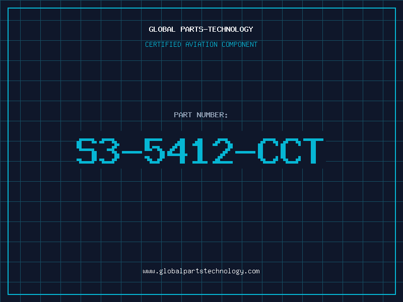 Aviation Part S3-5412-CCT