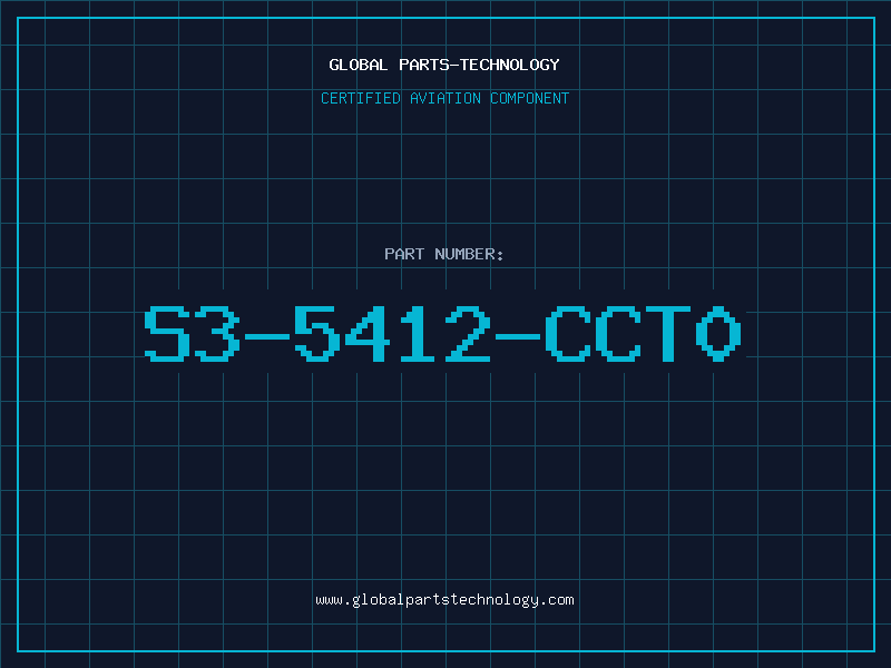 Aviation Part S3-5412-CCT0