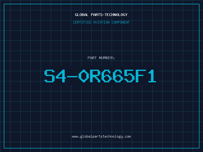 Aviation Part S4-0R665F1