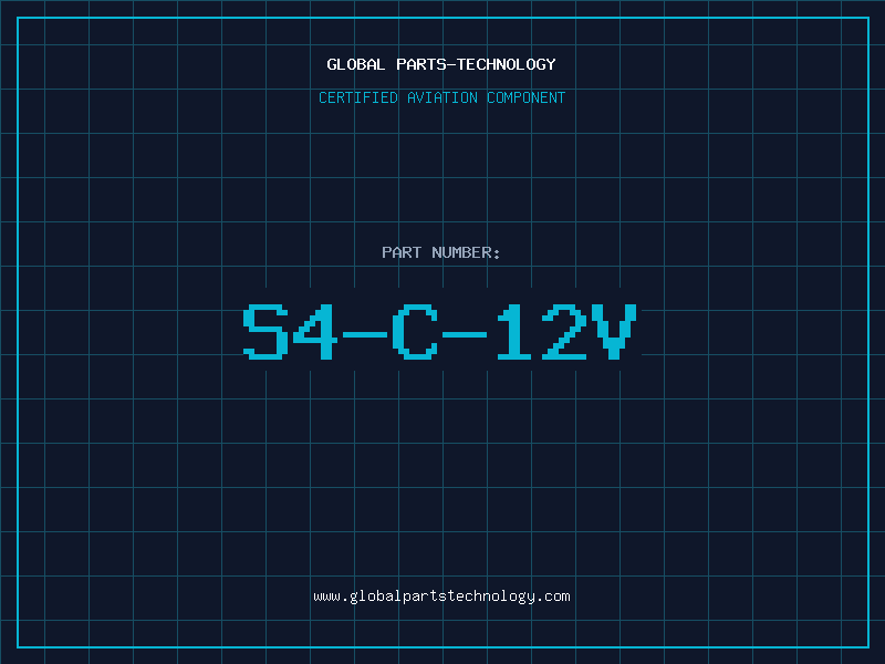 Aviation Part S4-C-12V