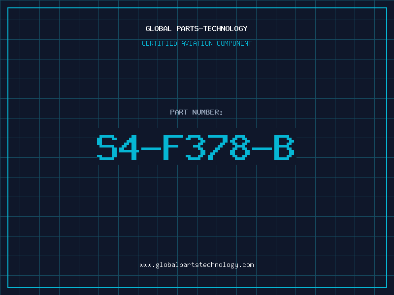 Aviation Part S4-F378-B
