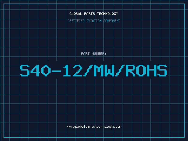 Aviation Part S40-12/MW/ROHS