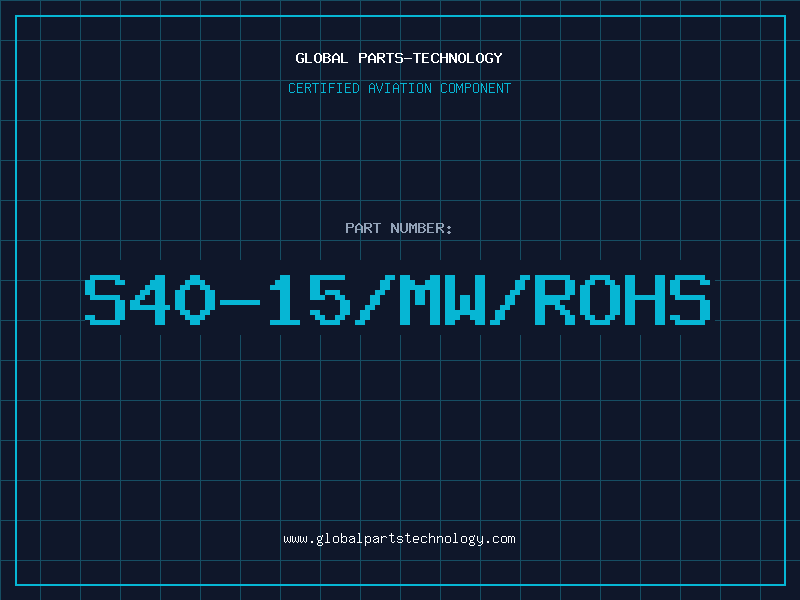 Aviation Part S40-15/MW/ROHS
