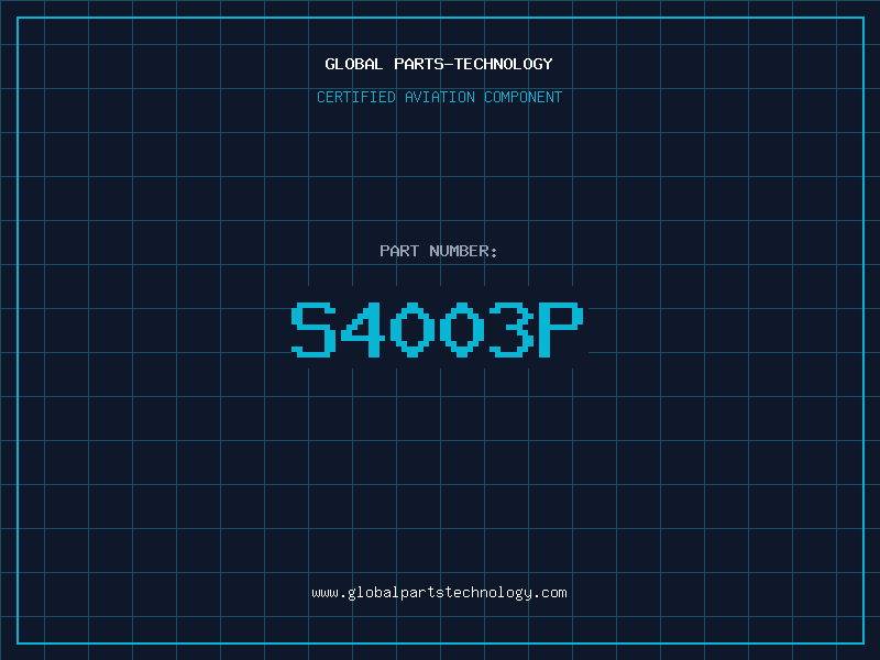 Aviation Part S4003P