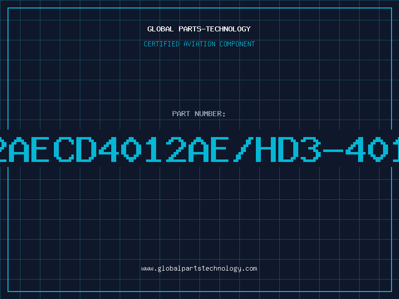 Aviation Part S4012AECD4012AE/HD3-4012A-9