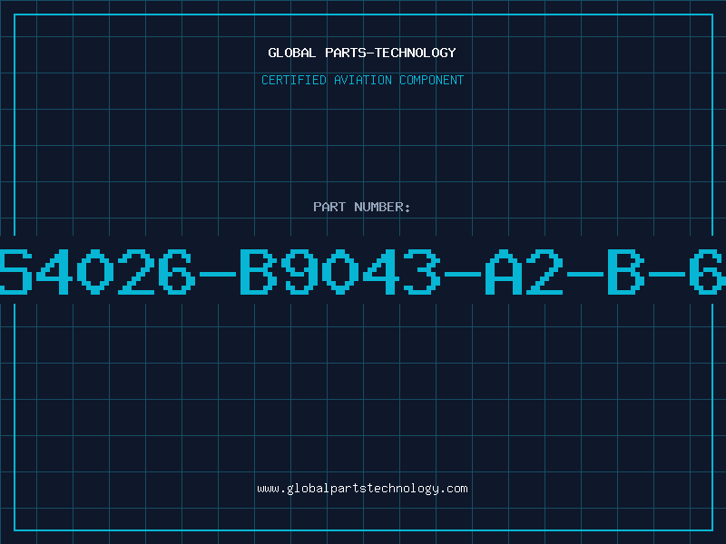 Aviation Part S4026-B9043-A2-B-6