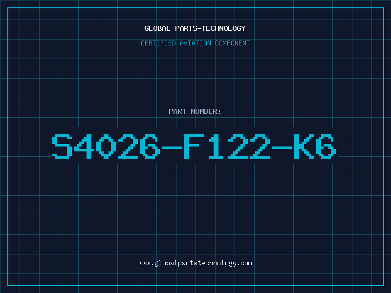 Aviation Part S4026-F122-K6