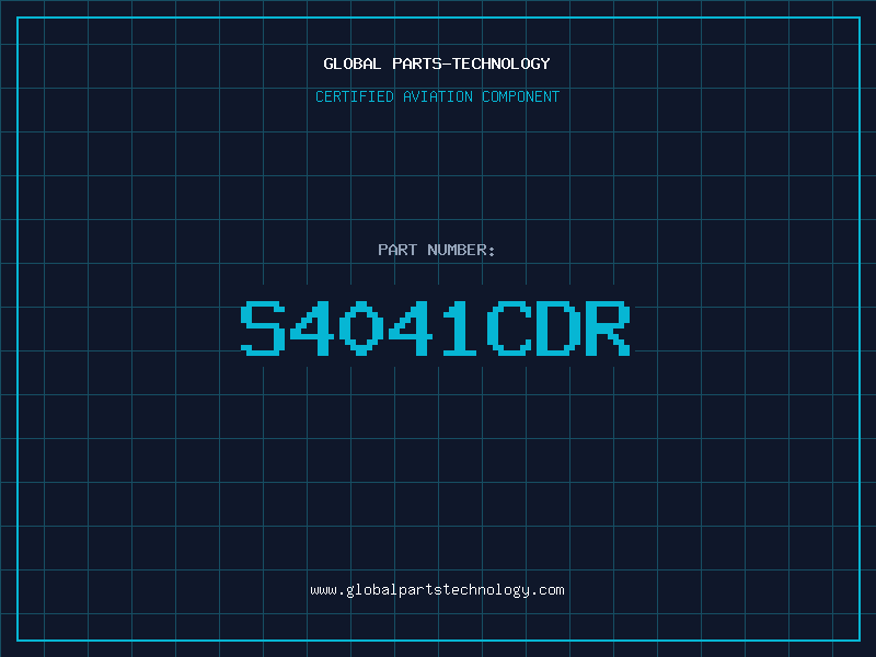 Aviation Part S4041CDR