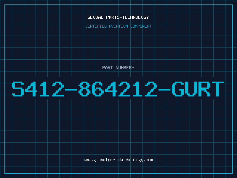Aviation Part S412-864212-GURT