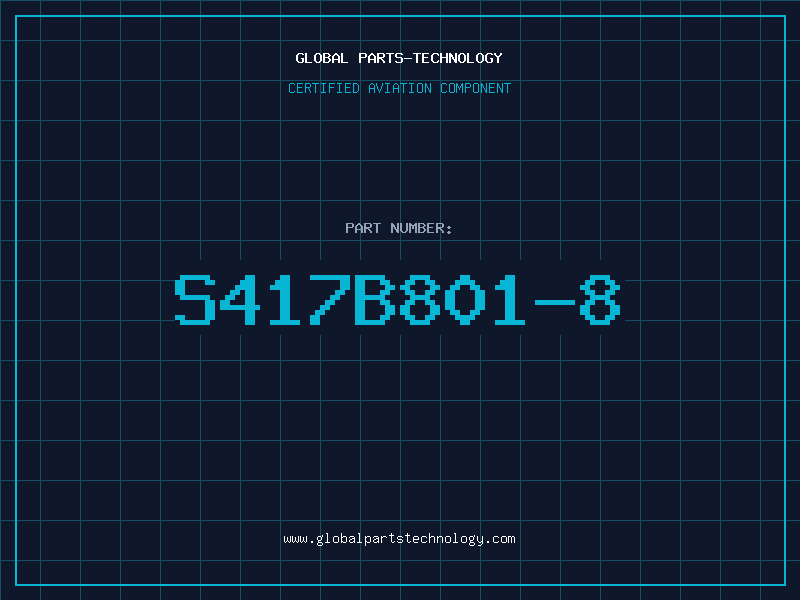 Aviation Part S417B801-8