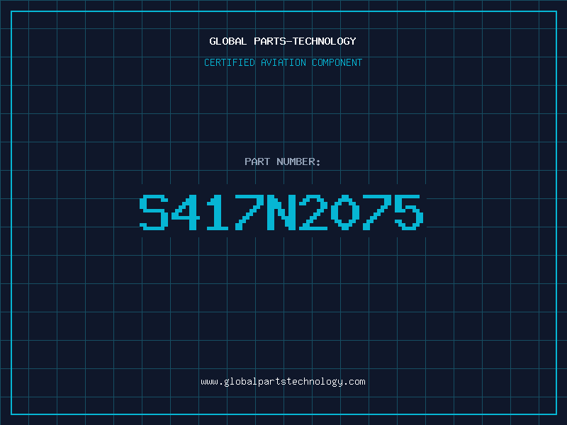 Aviation Part S417N2075