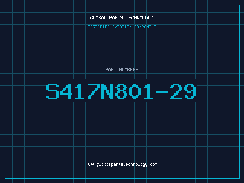 Aviation Part S417N801-29