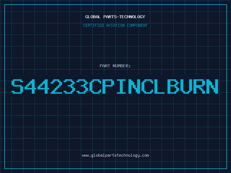 Aviation Part S44233CPINCLBURN
