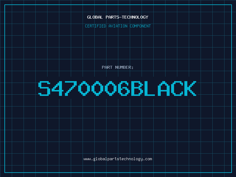 Aviation Part S470006BLACK