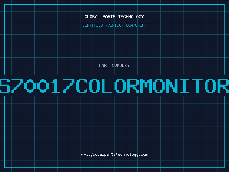 Aviation Part S70017COLORMONITOR