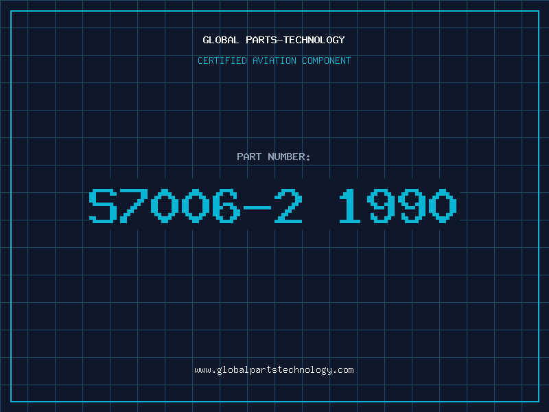 Aviation Part S7006-2 1990