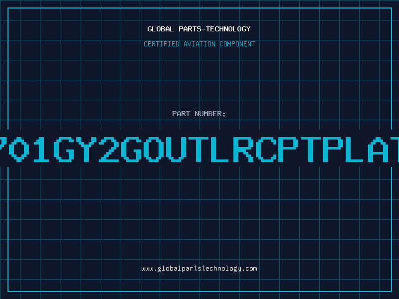 Aviation Part S701GY2GOUTLRCPTPLATE