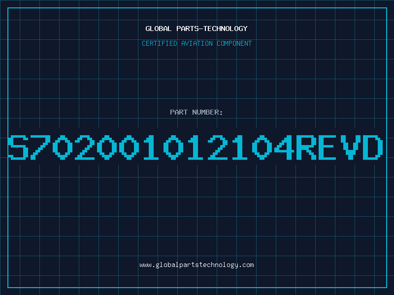 Aviation Part S702001012104REVD