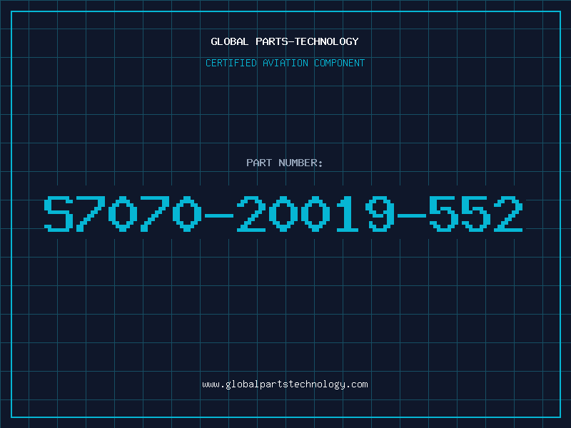 Aviation Part S7070-20019-552