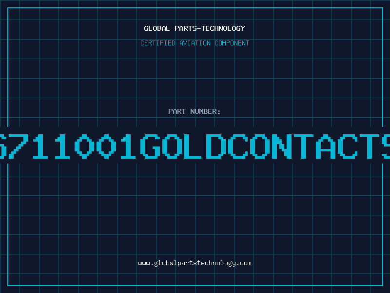 Aviation Part S711001GOLDCONTACTS