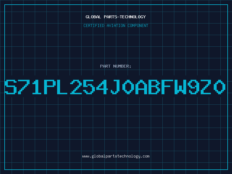 Aviation Part S71PL254J0ABFW9Z0