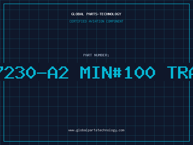 Aviation Part S7230-A2 MIN#100 TRAN