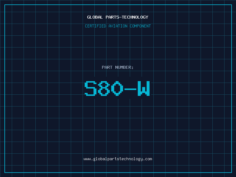 Aviation Part S80-W