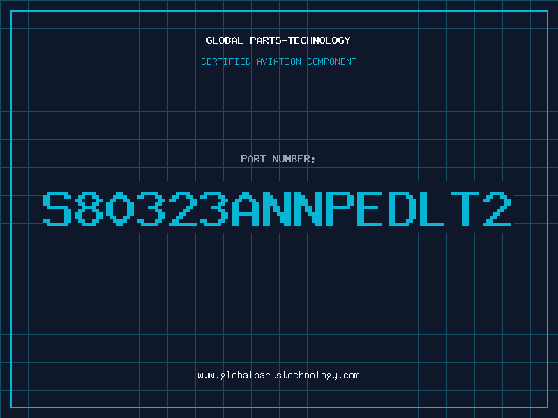 Aviation Part S80323ANNPEDLT2
