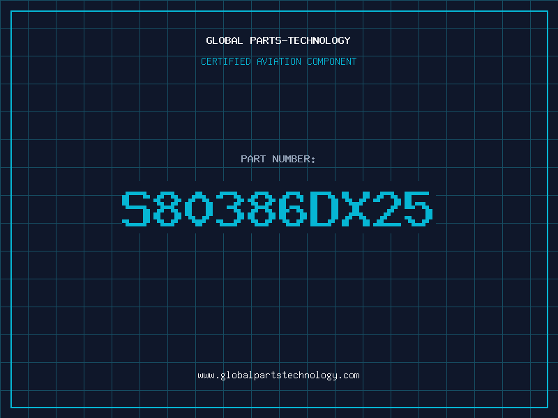 Aviation Part S80386DX25