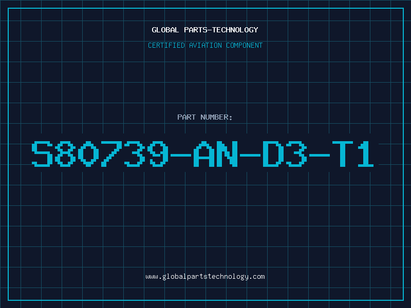 Aviation Part S80739-AN-D3-T1