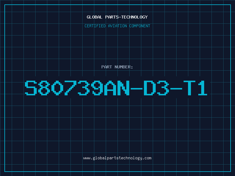 Aviation Part S80739AN-D3-T1