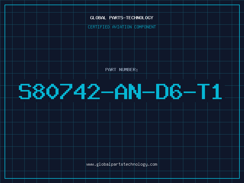 Aviation Part S80742-AN-D6-T1