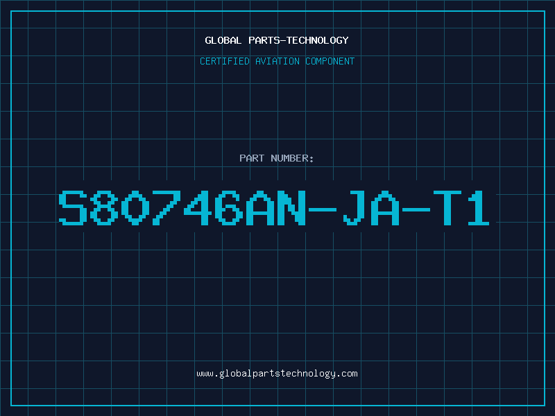 Aviation Part S80746AN-JA-T1