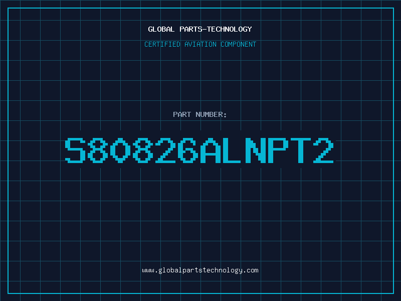 Aviation Part S80826ALNPT2