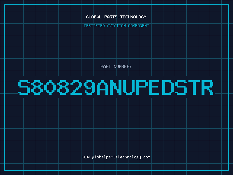 Aviation Part S80829ANUPEDSTR