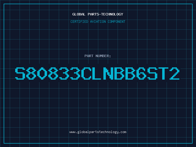 Aviation Part S80833CLNBB6ST2