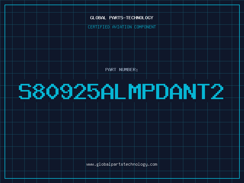 Aviation Part S80925ALMPDANT2
