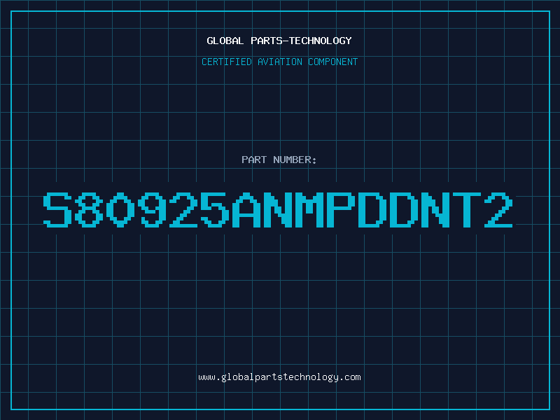 Aviation Part S80925ANMPDDNT2