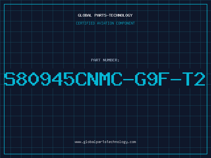 Aviation Part S80945CNMC-G9F-T2