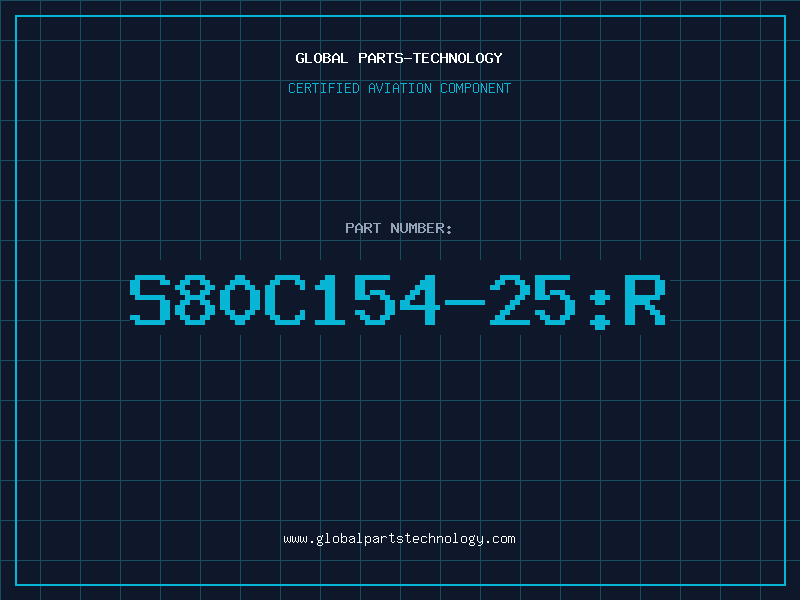 Aviation Part S80C154-25:R