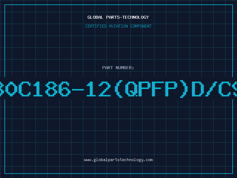 Aviation Part S80C186-12(QPFP)D/C92