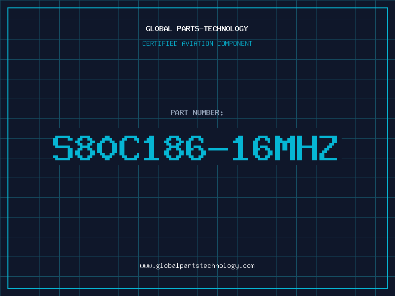 Aviation Part S80C186-16MHZ