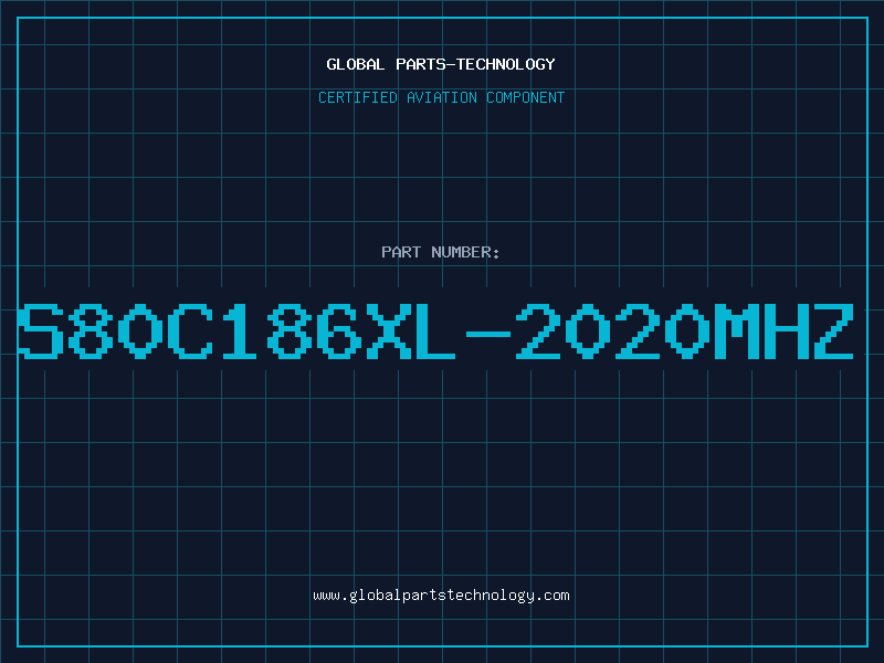 Aviation Part S80C186XL-2020MHZ
