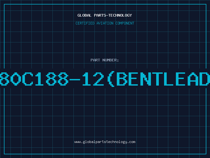 Aviation Part S80C188-12(BENTLEADS