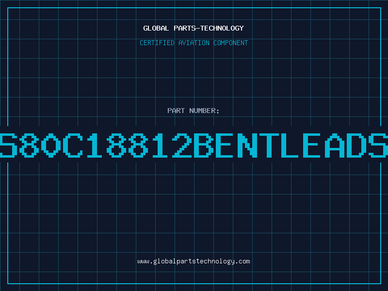 Aviation Part S80C18812BENTLEADS