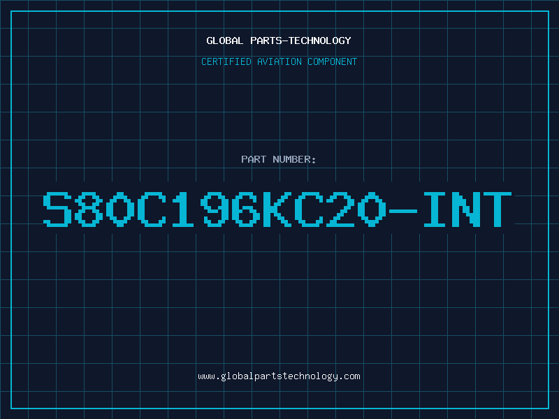 Aviation Part S80C196KC20-INT