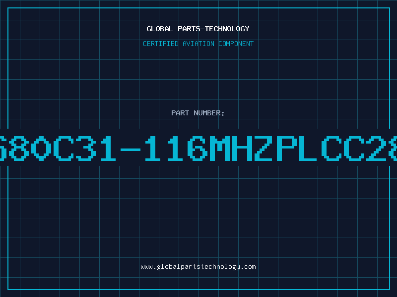Aviation Part S80C31-116MHZPLCC28