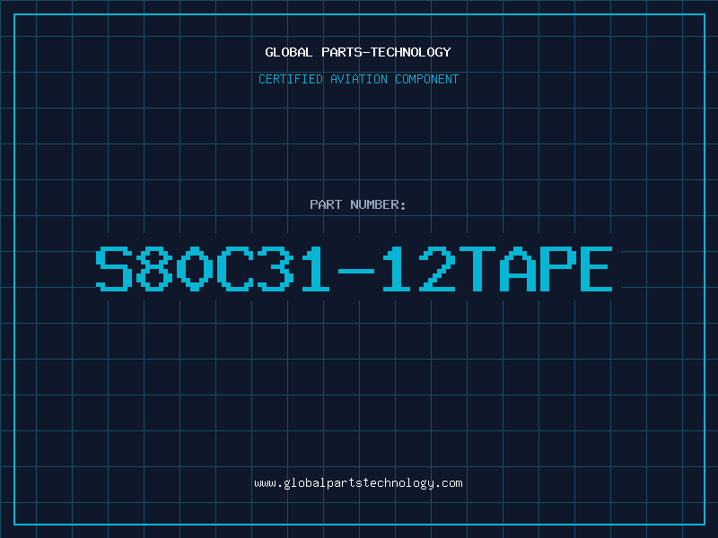 Aviation Part S80C31-12tape